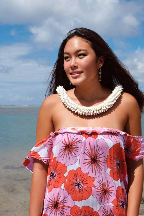 Faux Double Pikake Lei