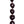 A close-up of a brown kukui nut lei showing off the smooth, glossy finish.