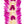 Close-up of a flat deluxe orchid lei showing the detailed arrangement of purple orchid petals peeking through the center and flaring at the edges for a full, layered look.
