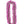 A lei made using various parts of the purple orchid blossom, artfully arranged to create a textured design with a bow tie-like formation in the center of each segment, displayed on a white background.