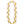 Lei featuring a half-white, half-jade color palette layered over light blush pink orchid petals, isolated on a white background.