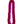 All deep purple floral lei arranged in a spiral design, displayed against a white background.