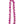 An innovative round deluxe orchid lei displayed on a white background, featuring alternating segments of soft purple petals and the firm central parts of the orchid blossom for a textured and dimensional look.