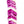 Close-up of a lei with a repeating folded pattern of three purple orchids and one white orchid, showing the textured detail and color contrast against a white background.