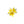 Single silk plumeria flower hair clip with yellow petals and a white center.