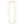 Single strand lei crafted with white orchid blossoms and plastic spacer crown flowers in between.