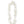 Classic single-strand lei made of all white orchids.