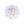 White orchid petals sewn together to form a single flower, displayed on a white background.